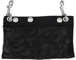 Opbergzak - Mesh Pouch - Duikuitrusting Opslag - Met Snap Haken - 230 Gram - Zwart