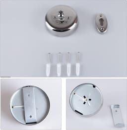 2 stuks intrekbare waslijn 304 roestvrij staal duurzaam met zware verstelbare touw douche kleding lijn voor buiten en binnen — thumbnail 3