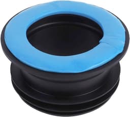 Universele rubberen toiletafdichtring Dikke geurbestendige flenspakking voor 100-110 mm standaard toiletafvoerbuizen om lekken te repareren en geuren te voorkomen — thumbnail 1