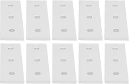 verbindingsplaten, 10-pack Heavy Duty rechte herstelplatenset, veelzijdige platte beugelset, voor houtbewerking, industriële reparaties (3030) — thumbnail 5