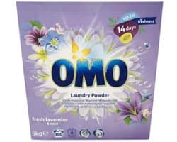 OMO Waspoeder Lavendel 100 Wasbeurten - 5 kg