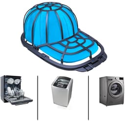 2-delige set voor het wassen van baseballpetten – Wasrek voor baseballpetten – Droogrek voor baseballpetten – Pettenhouder – Anti-vervormingsopbergoplossing – Geschikt voor alle baseballpetten – Zwart — thumbnail 4