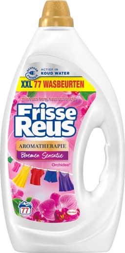 Frisse Reus Gel Orchidee Wasmiddel – Vloeibaar – Gekleurde Was – Grootverpakking – 77 Wasbeurten — thumbnail 1
