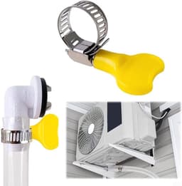 Afvoerslang Airco - Condenswater slang - Water afvoeren - Inclusief connector klemmen - 182 cm lengte - Transparant — thumbnail 3
