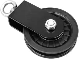 Dailygoods- Katrolblok Draaibaar - Gymkatrolsysteem - U-montagebeugel - Kabelmachine - DIY Bevestiging - 360 Graden Draaibaar - Katrol — thumbnail 2
