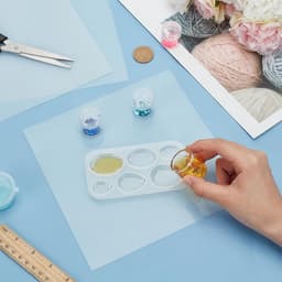 Dailygoods- Siliconen Plaat 200x200mm - 3-delige Set - 1mm Dik - Afdichtingssiliconen - Hoge Thermische Bestendigheid - Flexibel Kwaliteitsmateriaal - Siliconen Mat — thumbnail 2
