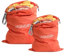 Dailygoods- Reiswaszak waterdicht - Waszak groot - Opvouwbare wasopbergtas - 2 stuks - Ritssluiting - Voor reizen/vakantie — thumbnail 1