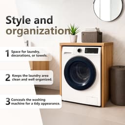 Moisture-Resistant Washing Machine and Drying Cabinet - Efficient Space-Saving Solution for Bathrooms — thumbnail 2