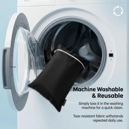 Waterdichte waszak met ritssluiting - 2 stuks herbruikbare natte zakken voor zwemkleding, strandhanddoeken en sportkleding — thumbnail 3
