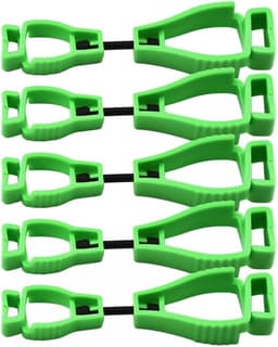 SnelShoppen - 5PCS Jachtuitrusting Clips, Hangende Riemclip voor Bevestigen van Petten, Handschoenen en Wandelen, Duurzaam Kunststof, Sterk en Slijtva — thumbnail 1