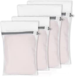 Set van 4 Wasnetten voor de Wasmachine, Inclusief 2 Maten, Ideaal voor Kleding, Ondergoed, Sokken en Delicate Stoffen (30 x 40 cm, 20 x 30 cm) — thumbnail 1