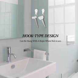SnelShoppen - 8 Stuks Rvs Tandpasta Knijpers Roestvrij Stalen Tubesqueezer Roller voor Badkamer, Duurzaam en Herbruikbaar Gereedschap voor Huishoudens — thumbnail 2