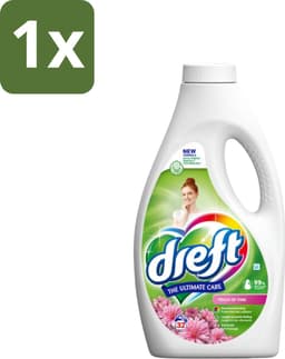 Dreft Vloeibaar Wasmiddel Touch of Pink 32 Wasbeurten 1,4 liter - 1 stuk — thumbnail 1
