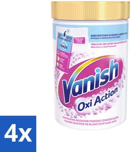 Vanish Oxi Action - Vlekkenverwijderaar Poeder - Witte Was - 710 Gram - Voordeelverpakking - 4 stuks — thumbnail 1