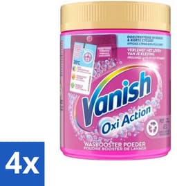 4 x Vanish Oxi Action - Vlekkenverwijderaar Poeder - Zonder Bleek - Gekleurde Was - 530 Gram - Vlekkenverwijderaar - Wasbooster - Gekleurde Was - Waspoeder - Vlekken Verwijderen — thumbnail 1