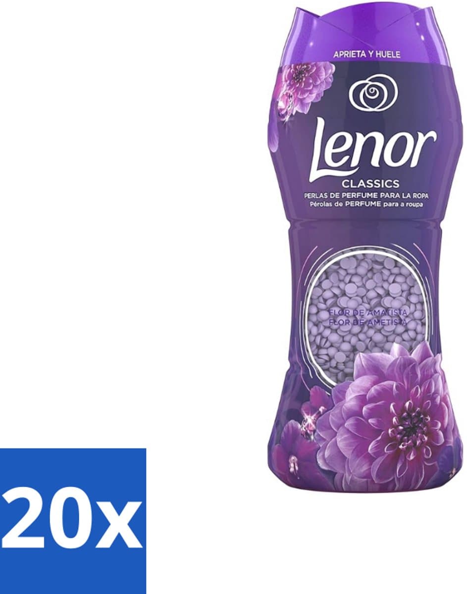 Lenor Unstoppables – Geurbooster – Amethyst – 210 g - Bulkverpakking - 20 stuks — afbeelding 1