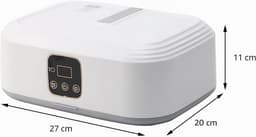 Draagbare Elektrische Droger – Opvouwbare 600W Warmtepompdroger met Timer – Elektrische Kledingdroger – Geschikt voor Appartementen, Huis, Reizen — thumbnail 1