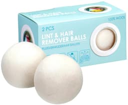 Ultra Clean Wasdrogerballen - 4x - 100% wol - Herbruikbaar - Drogerballen - 7 cm - was drogen — thumbnail 1