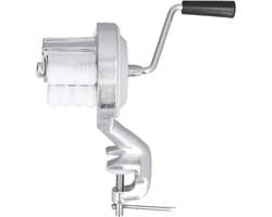 Macaroni-machine - pasta-machine van aluminiumlegering met krukas - compact en draagbaar, buiten gebruik - eenvoudig voor de meeste mensen