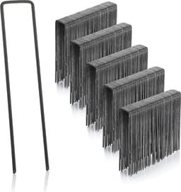 Grondanker - 100 stuks - 150 mm lang, 25 mm breed, 2,9 mm dik staal - Metalen grondankers voor bevestiging in de grond — thumbnail 4