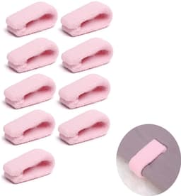 9 stuks Dekbedpinnen - Bed Sheet Holders - Quilt Clips - Dekbedovertrek Clips - Attachment Comforter - Quilt Fixing Clips - Om rommelige lakens te organiseren - Roze — thumbnail 1