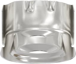 vidaXL - Kledingroedeinde - 12 - pcs - Wit - Zink - 40 - x - 18 - x - 10 - mm - IJzer — thumbnail 3