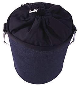 Kledingharingen met Zachte Grip en Kleren Peg Bag - 96 x Zilveren Pinnen, 1 x Zwarte Tas — thumbnail 3