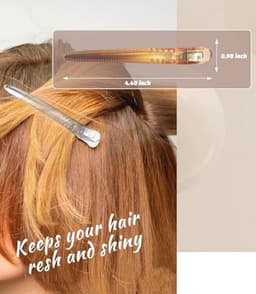 Professionele haarklemmen set - Antislip haarspelden voor kapsalon en thuis - 4 kleuren — thumbnail 3