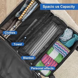 Kofferorganizer – Draagbare Hangende Reisschappen, Opvouwbare Hangende Pakkubussen voor Handbagagekoffers — thumbnail 4