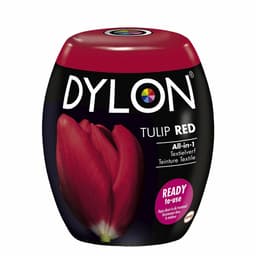 3 x DYLON – Textielverf Pods – Tulip Red – 350 g - Grootverpakking - Textielverf - Wasmachineverf - Kleurtextiel - Tulip Red - Textielverf Pod — thumbnail 2