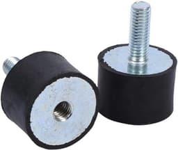 4x Rubber Vibratiedempers M6 & M8 - Trillingsisolatie Silent Blocks voor Machines en Auto's — thumbnail 4