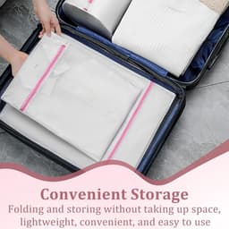 Cosensi - Wasnet voor Wasmachine 30 x 40 cm - 2 Stuks - Bescherming tegen Vervorming - Voor Gevoelige Kleding - Reisaccessoires — thumbnail 2