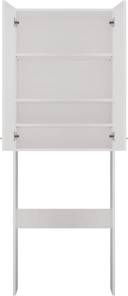 Wandkast voor Wasmachine met Diepte 30 cm - Wit Hoog Model — thumbnail 5