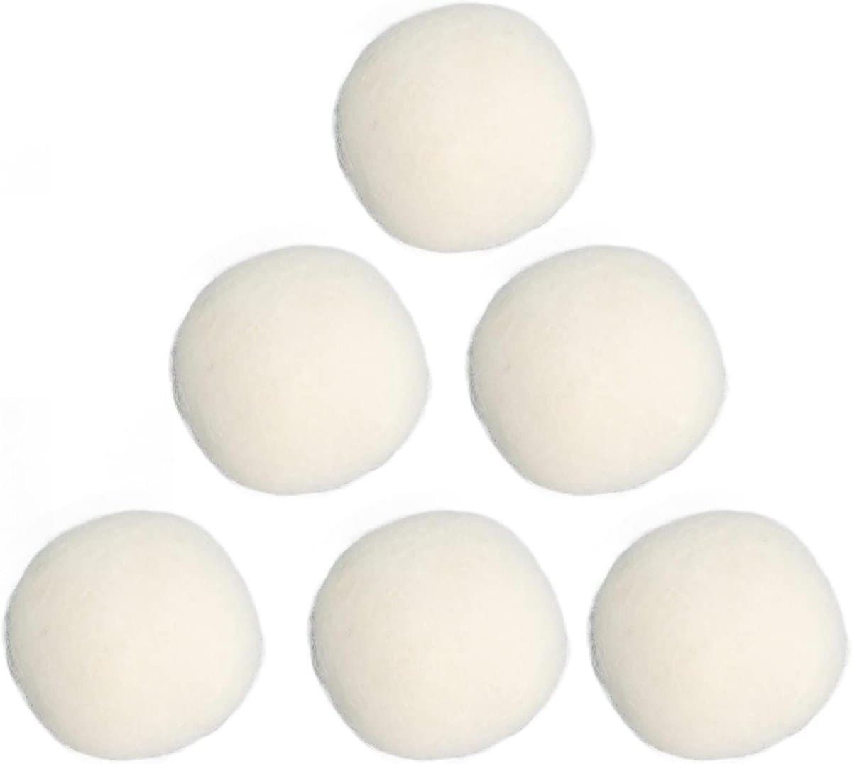 Allecta - Natuurlijke Wollen Droogballen voor Wasmachine - Verbeterde Trekprestaties - Geurverwijderaar - Hoogwaardige Dichtheid — afbeelding 1