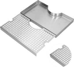RVS Biertap Lekbak - Afdruiprek voor Thuisbar en Professionele Tapinstallaties — thumbnail 3