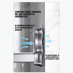 SAVI® Wanddroogrek Inklapbaar - Wanddroogrek - Grijs - ‎6cm x 58cm x 17cm; 0.44 kg — thumbnail 2