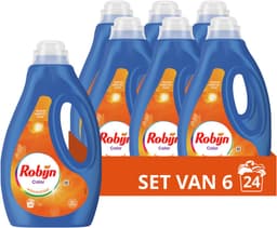 Robijn - Vloeibaar Wasmiddel- Color - 6 flessen - 144 Wasbeurten - Voordeelverpakking — thumbnail 1