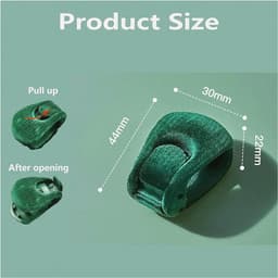 Quilt-bevestigingsclips - antislip, hoge elasticiteit - set van 12 — thumbnail 1