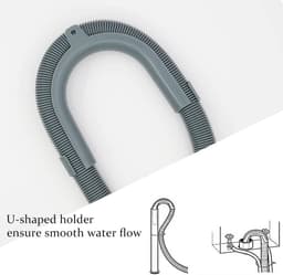 Verlengslang Afvoer voor Wasmachine, Droger en Vaatwasser - Verschillende Lengtes — thumbnail 2