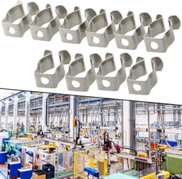 10x Zware Borstelhouder Clips voor Gereedschap - Open Type Veer Klemmen — thumbnail 3