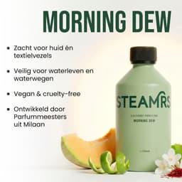 STEAMRS - Luxe Wasparfum - Morning Dew - 300 ml Designer parfum voor je kleding - 30-40 wasbeurten - Verzorgend voor textiel — thumbnail 2