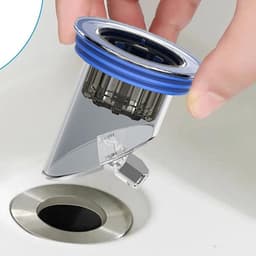 Afvoer Zwijnen - Douche Gootfilter - Keuken Badkamer - Geurfilter - 4.3cm 7cm - Blauw — thumbnail 2