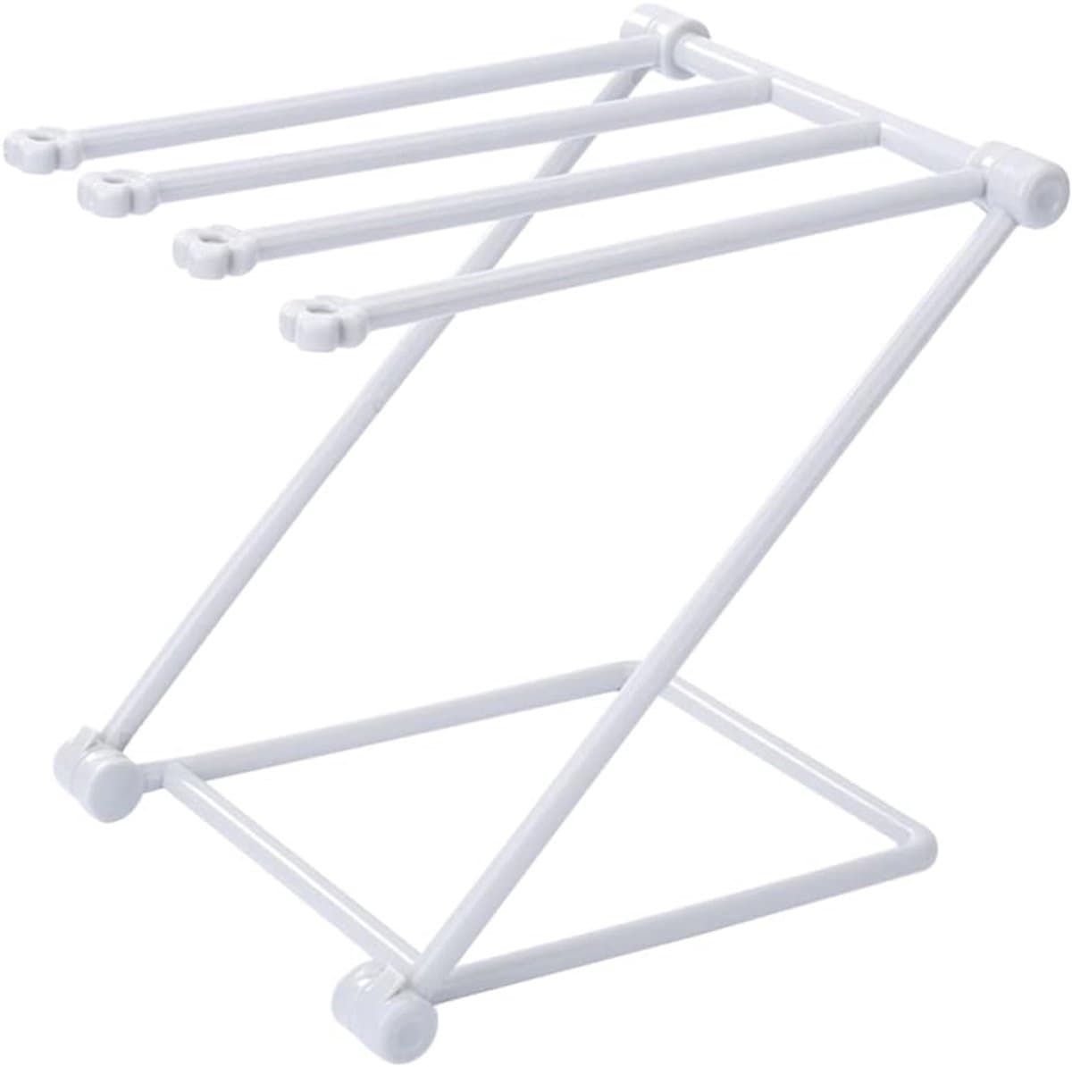 Aanrecht Handdoekhouder - Vaatdoekrek Keukenrek - Keuken Organiseren - Verticale Opslag - 20x20x1cm - Lichtgrijs — afbeelding 1