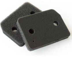Nifkos - 2 Stuks Spons Filter Geschikt Voor Miele Droger - Foam van Condensor Wasdroger - Droogkast - 210 x 155 x 30 mm