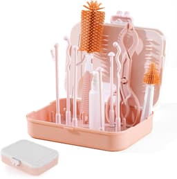 Droogrek voor babyflessen met borstelset - Hygiëne & Drogen - Groen — thumbnail 1