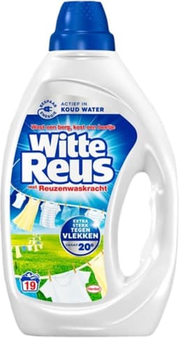 Witte Reus Wasmiddel Gel 19 Wasbeurten - 855 ml — thumbnail 5