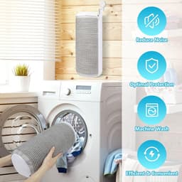 Twee Stuks Schoenreinigingszakken voor 360° Reiniging en Geluiddemping in de Wasmachine — thumbnail 2