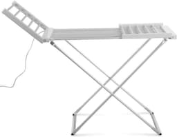 Opvouwbaar Elektrisch Droogrek - 220 W met 20 Stangen - Aluminium Kledingrek (148 x 53 x 90 cm) — thumbnail 4