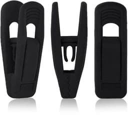 Ibenzoa® Zwarte wasknijpers set van 20 stuks voor diverse kledingstukken en accessoires — thumbnail 1