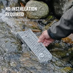 Goudwinningsset met Mini Sluice Box - 30 cm Aluminium Mijnbouwuitrusting, 16-delige Set met Goudpan, Classificeerscherm, Magneet, Rugzak en Accessoires voor Goudzoeken — thumbnail 4